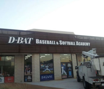 DBat store front sign