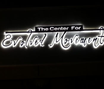 RPC night view store front sign